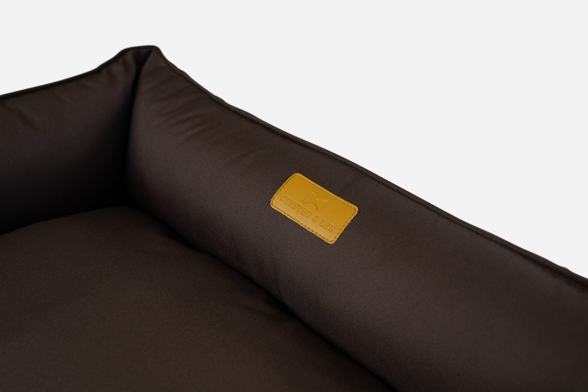 Chester & Lee | Waterproof Sleeper Dog Bed Brown